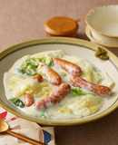 シャウの白菜クリーム煮 柚子こしょう添え
