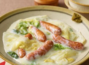 シャウの白菜クリーム煮 柚子こしょう添え-レシピのメイン写真