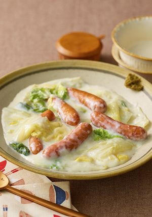 シャウの白菜クリーム煮 柚子こしょう添え-レシピのメイン写真