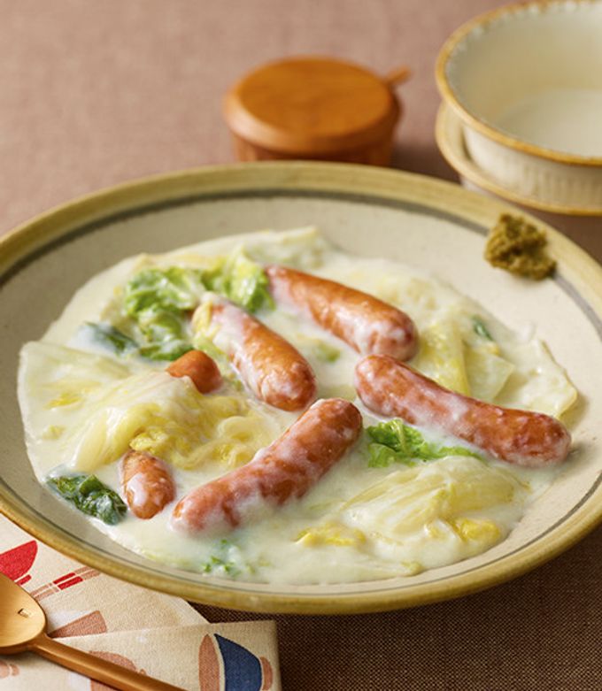 シャウの白菜クリーム煮 柚子こしょう添え-レシピのメイン写真