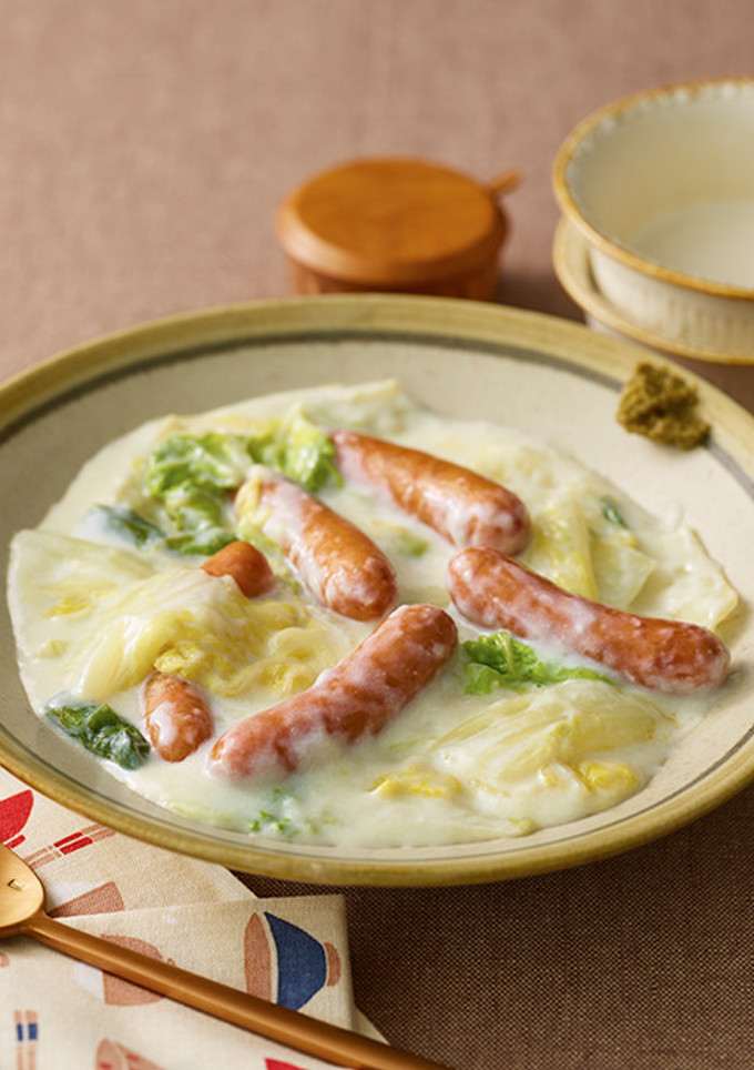 シャウの白菜クリーム煮 柚子こしょう添え-レシピのメイン写真