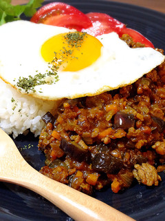 簡単☆なすのキーマカレー-レシピのメイン写真