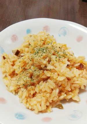 炊飯器でできちゃうチキンライス♥-レシピのメイン写真