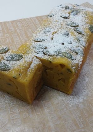 かぼちゃのもっちりパウンドケーキ-レシピのメイン写真