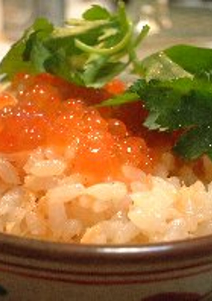鮭とイクラの炊き込みご飯-レシピのメイン写真