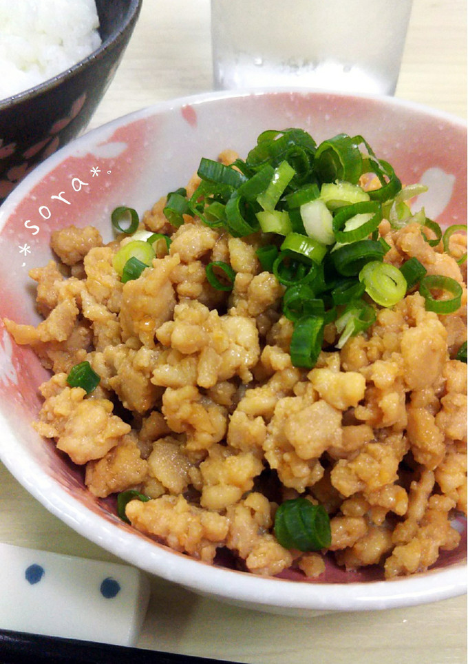 ♪ご飯おかわり♪甘旨お味噌の簡単鶏そぼろ-レシピのメイン写真