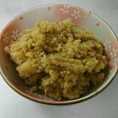 じゃがいもとひき肉の煮物-レシピのメイン写真