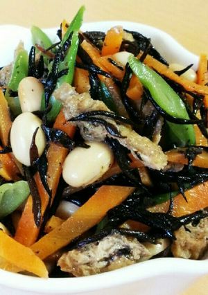 ＊彩りひじきの煮物＊-レシピのメイン写真