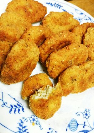 簡単　混ぜるだけ　ふんわりおからナゲット-レシピのメイン写真