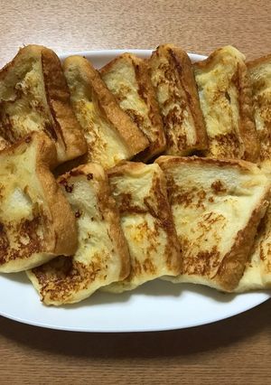 子どものおやつ&朝食♡フレンチトースト-レシピのメイン写真