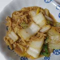白菜とえのきですき焼き風-レシピのメイン写真