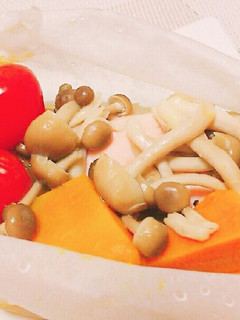 お野菜たっぷり鮭のオリーブオイル蒸し♥-レシピのメイン写真