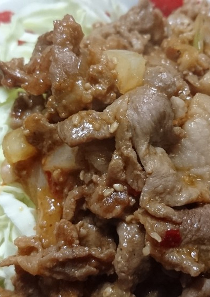 棒々鶏のタレをリメイク!スタミナ焼き-レシピのメイン写真