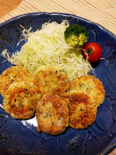 豆腐DE!明太子チーズの磯辺焼き♥-レシピのメイン写真