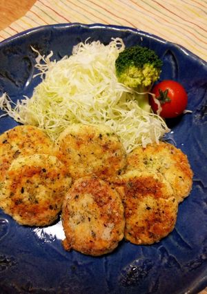 豆腐DE!明太子チーズの磯辺焼き♥-レシピのメイン写真