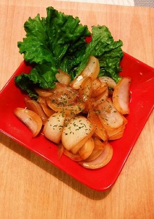 季節限定！白子玉ねぎのバター醤油ソテー-レシピのメイン写真