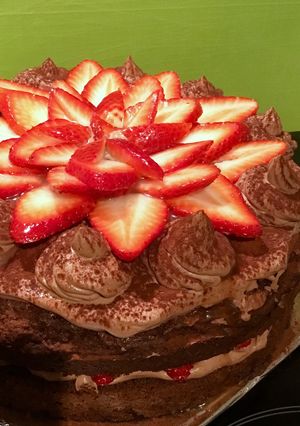 グルテン・砂糖フリーのバースデーケーキ-レシピのメイン写真