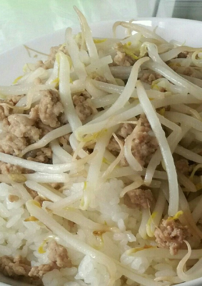 簡単♪節約♪もやし丼-レシピのメイン写真