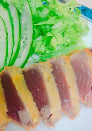 マグロのレアかつ-レシピのメイン写真