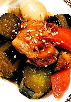 キュウリの煮物-レシピのメイン写真