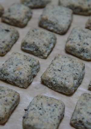 洗い物ゼロ☆ほうじ茶クッキー-レシピのメイン写真