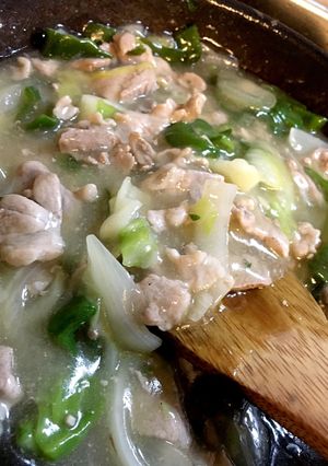 旨塩豚肉中華丼♪野菜消費＆冷凍で時短☆-レシピのメイン写真