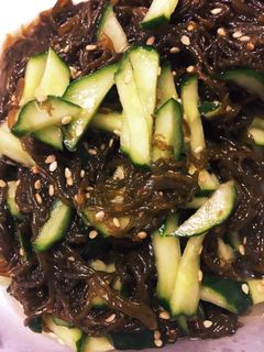 作り置きにも!もずくと胡瓜の和え物-レシピのメイン写真