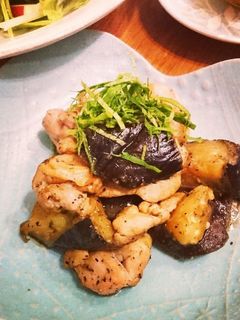 コク旨☆ナスと鶏肉のすりゴマ味噌炒め-レシピのメイン写真