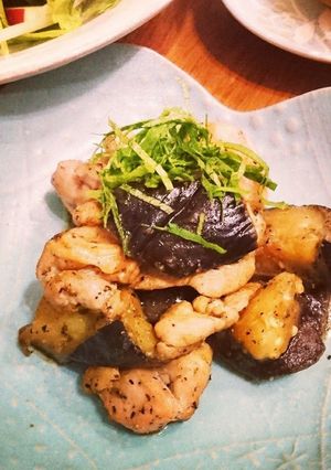 コク旨☆ナスと鶏肉のすりゴマ味噌炒め-レシピのメイン写真