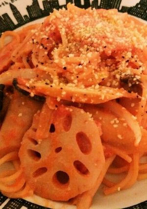 生クリーム不要⭐簡単トマトクリームパスタ-レシピのメイン写真