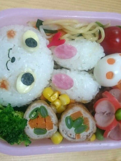 うさぎ キャラ弁-レシピのメイン写真
