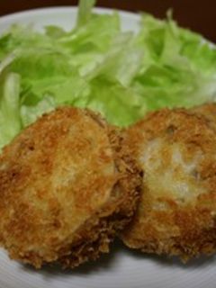 蓮根と豚ひき肉のフライ-レシピのメイン写真