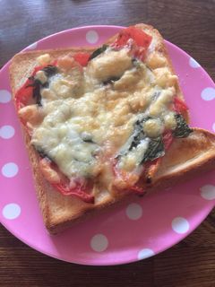 トマトと大葉のトースト-レシピのメイン写真