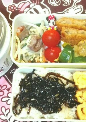中学生女子　時短　簡単弁当160-レシピのメイン写真