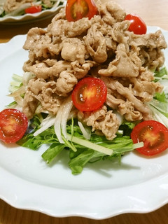薄切り豚肉のマリネ♡簡単サラダ仕立て-レシピのメイン写真