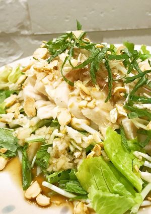 カルヤキ大豆で香ばし簡単よだれ鶏-レシピのメイン写真