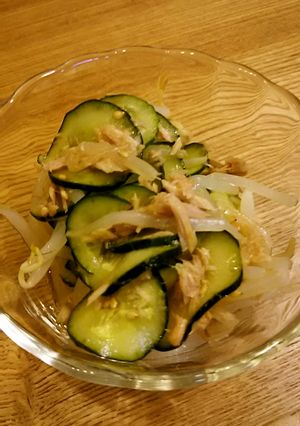 簡単!きゅうりともやしの中華風酢の物-レシピのメイン写真