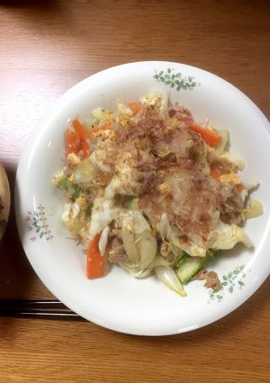 栄養たっぷり そうめんチャンプルー-レシピのメイン写真