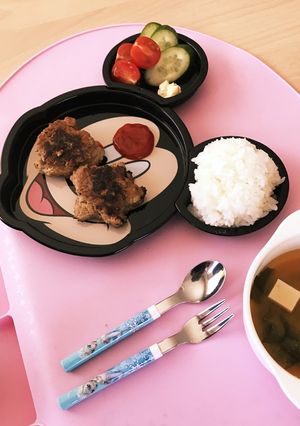 アレルギー対応♪ハンバーグ(離乳食後期)-レシピのメイン写真