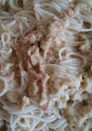 ミキサーで簡単☆そーめんの冷製パスタ風-レシピのメイン写真