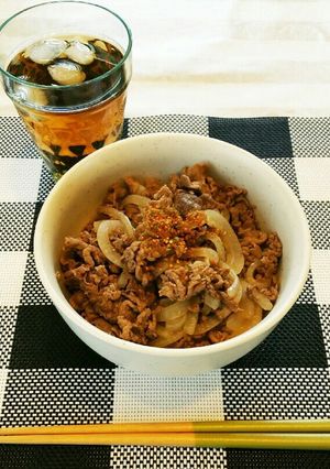 簡単＊時短＊炒め牛丼-レシピのメイン写真