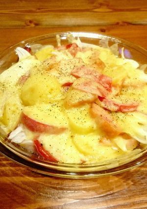 じゃがいもとベーコントマトのチーズ焼き☆-レシピのメイン写真