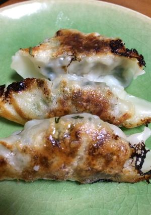 手抜きパクチー餃子とニラ餃子-レシピのメイン写真
