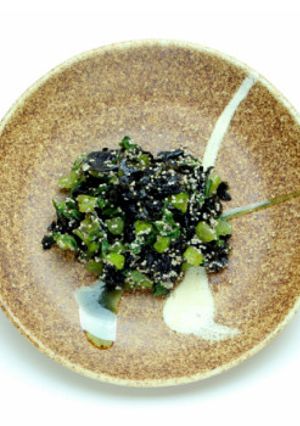 大根の茎とのりの明太炒り煮-レシピのメイン写真