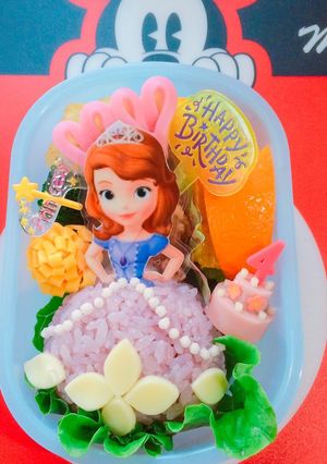 小さなプリンセスソフィア♡簡単キャラ弁-レシピのメイン写真