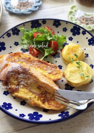 バゲットのフレンチトースト-レシピのメイン写真