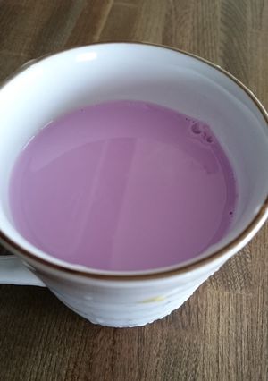 甘さ引き立つシソ牛乳ドリンク-レシピのメイン写真