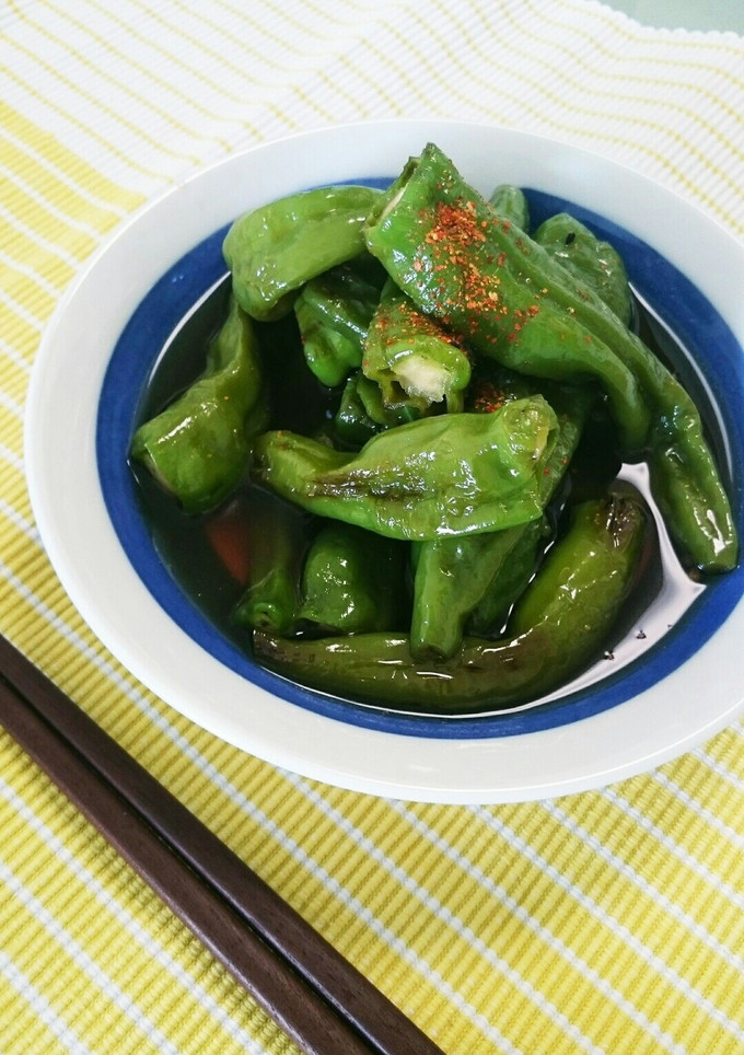 夏野菜！簡単！あまながの煮浸し-レシピのメイン写真