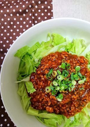 ヌードルメーカーde汁なし担々麺~♪-レシピのメイン写真