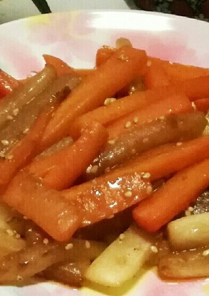 人参と大根の簡単煮物-レシピのメイン写真